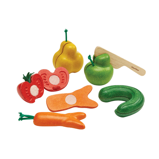 Wonky Fruit & Vegetables by Plan Toys