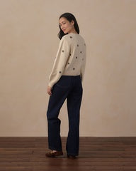 Women's Cheyenne Cardigan || Mightnight Daisies by Rylee + Cru