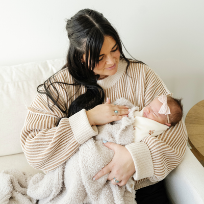 Bamboni Receiving Blanket - Moonbeam by Saranoni