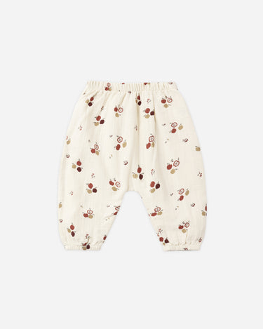 Woven Pant || Apples by Quincy Mae