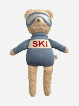 Benjamin Bear Ski Plushie | Baby Kids Toy Animal Fall Winter by The Blueberry Hill