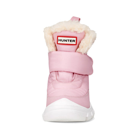 Little Kids Igloo Lug Sole Insulated Waterproof Snow Boots- Light Pink by Hunter Boots