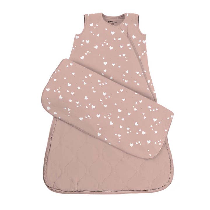 2.5 TOG Sleep Sack- Hearts by Gunamuna