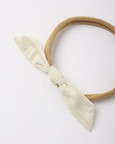 Little Knot Headband || Ivory by Rylee + Cru