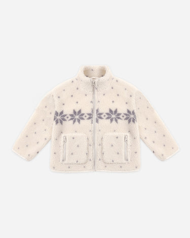 Felix Jacket || Natural Fair Isle by Rylee + Cru