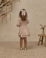 Everly Bow || Floral Toile by Noralee