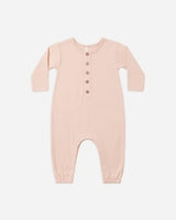 Long Sleeve Jumpsuit || Dusty Rose by Quincy Mae