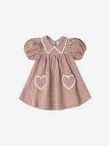 Coraline Dress || Red Gingham by Quincy Mae