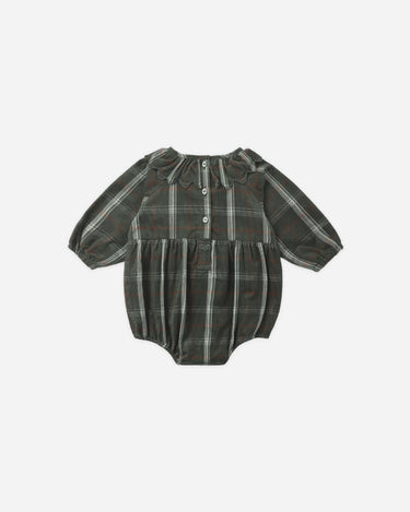 Freya Romper || Holiday Plaid by Rylee + Cru