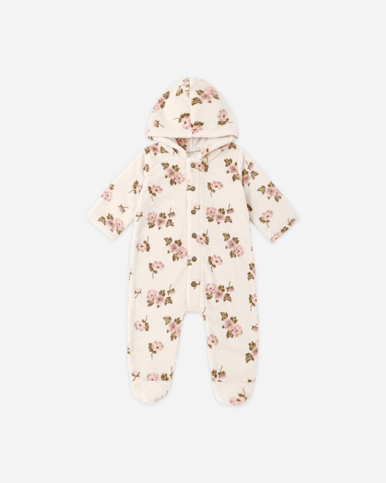 Fleece Jumpsuit || Rose Garden by Rylee + Cru