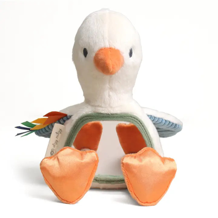 Itzy Bitzy Mirror Sensory Tummy Time- Goose by Itzy Ritzy
