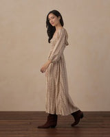 Women's Magnolia Dress || Floral Stripe by Rylee