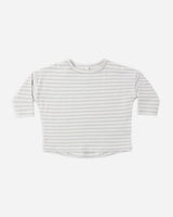 Long Sleeve Tee || Cloud Stripe by Quincy Mae