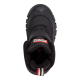 Little Kids Igloo Lug Sole Insulated Waterproof Snow Boots- Black by Hunter Boots