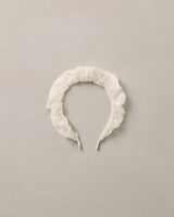 Gathered Headband || Ivory by Noralee