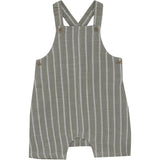 Overall in Sea Spray Stripe by Minymo