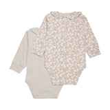 Long Sleeve Bodysuit in Misty Rose by Fixoni