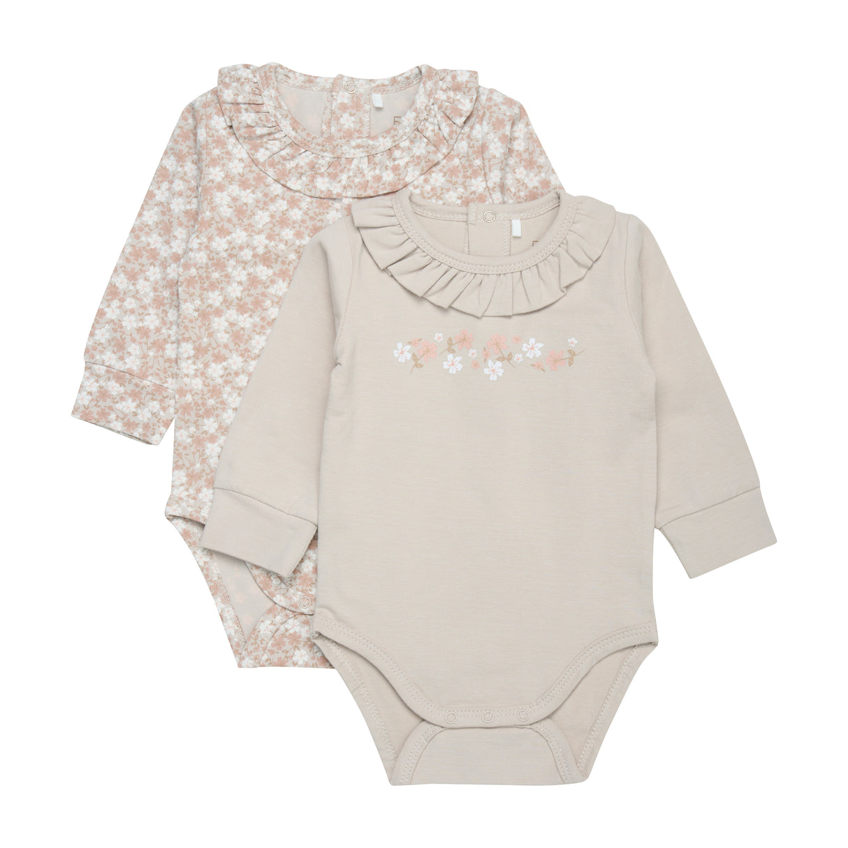 Long Sleeve Bodysuit in Misty Rose by Fixoni