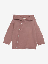 Wool Knit Jacket in Old Rose by Fixoni