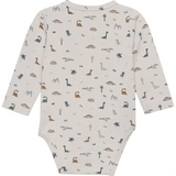 Long Sleeve Bodysuit in Dino by Fixoni
