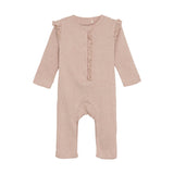 Ribbed Romper - Silver Peony by Fixoni