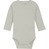 Long Sleeve Ribbed Bodysuit by Fixoni
