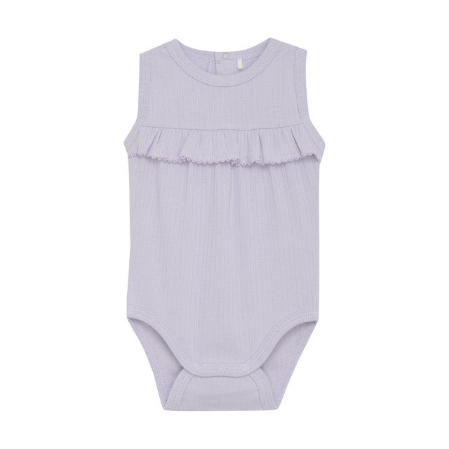 Rib Sleeveless Body - Thistle by Fixoni