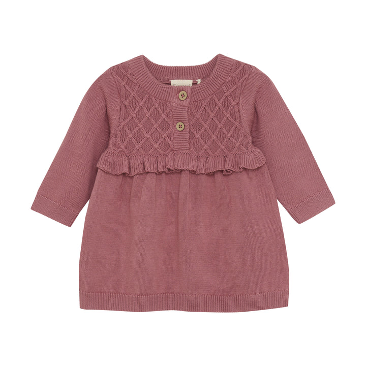 Knit Dress in Wistful Mauve by Fixoni