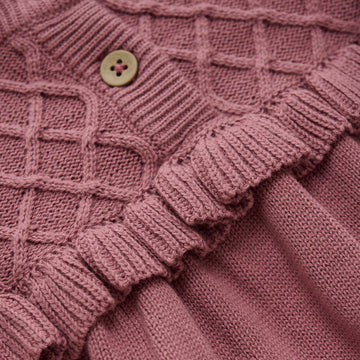 Knit Dress in Wistful Mauve by Fixoni