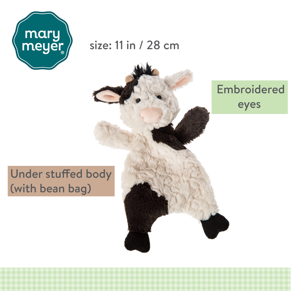 Putty Nursery Cow Lovey by Mary Meyer