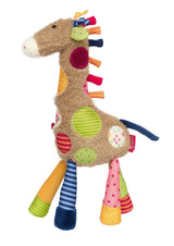 Patchwork Giraffe Plush Toy by sigikid