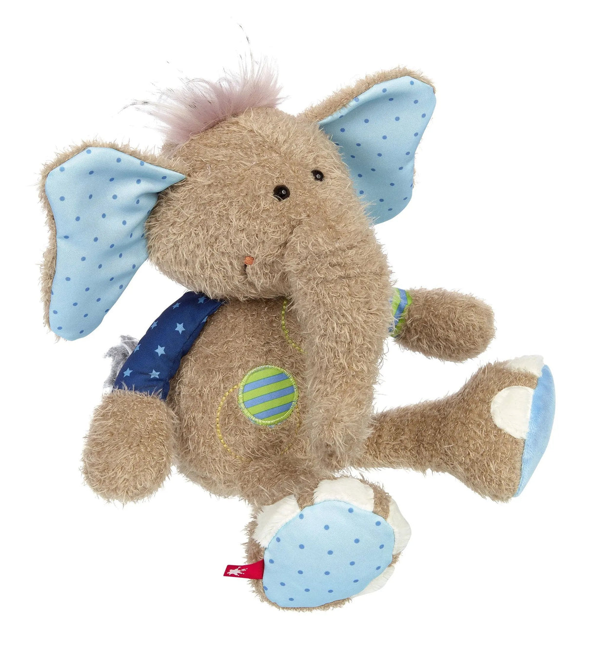 Patchwork Elephant Plush Toy by sigikid