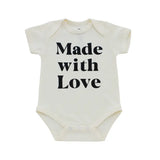 Made with Love Baby Onesie Newborn Baby Gift Gender Neutral by Emerson and Friends