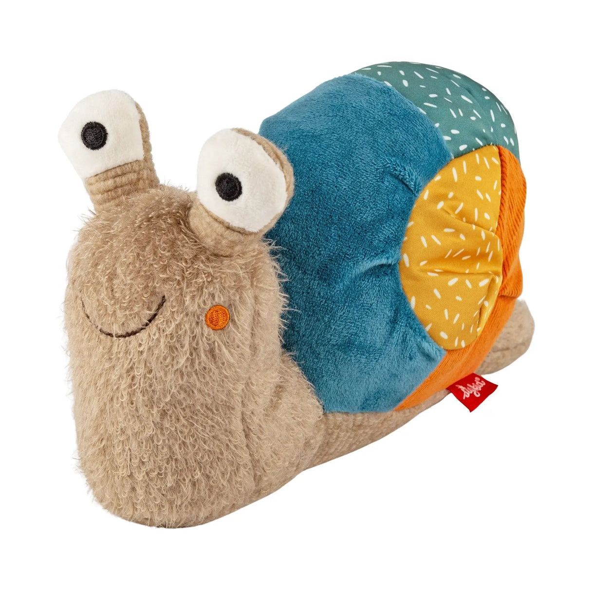 Patchwork Snail Plush Toy by sigikid