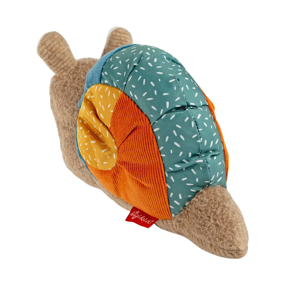 Patchwork Snail Plush Toy by sigikid
