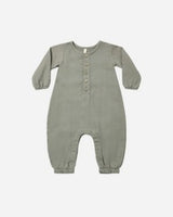 Woven Jumpsuit || Spruce by Quincy Mae