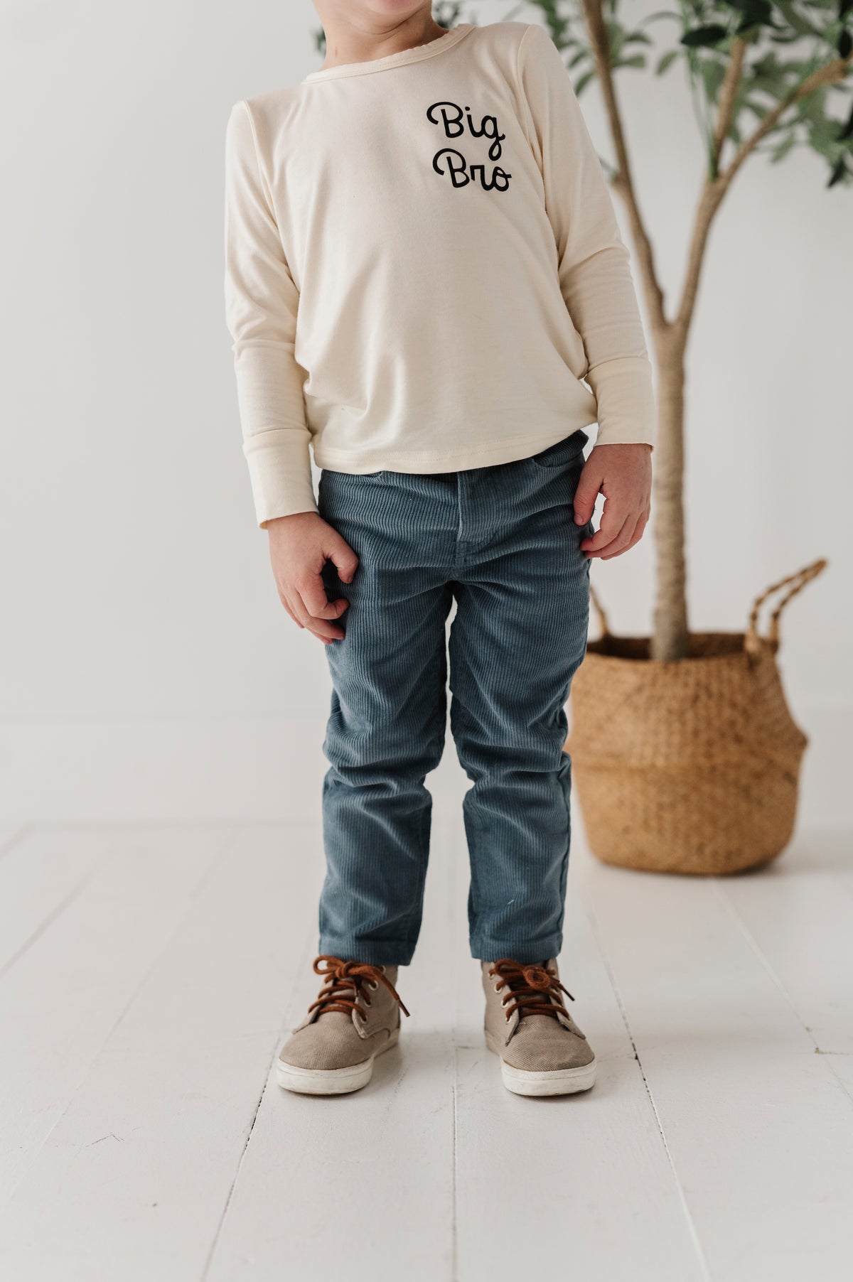 Corduroy Pants - Blue Grey by babysprouts