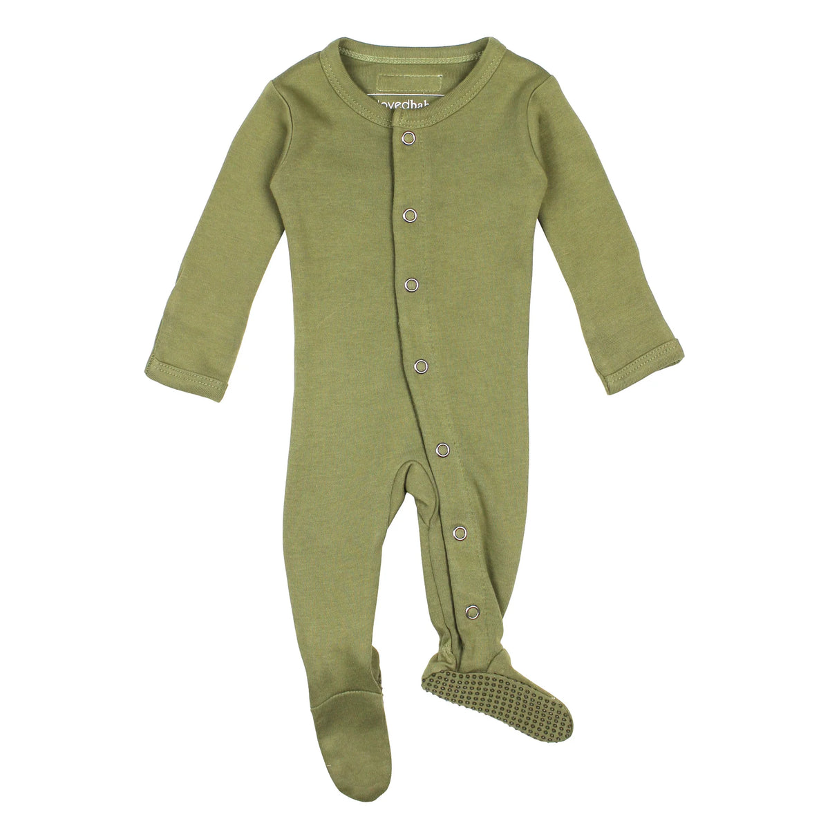 Organic Snap Footie by L'ovedbaby