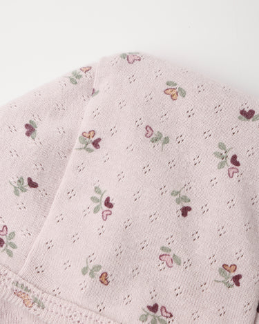 Baby Bonnet || Heart Ditsy by Quincy Mae
