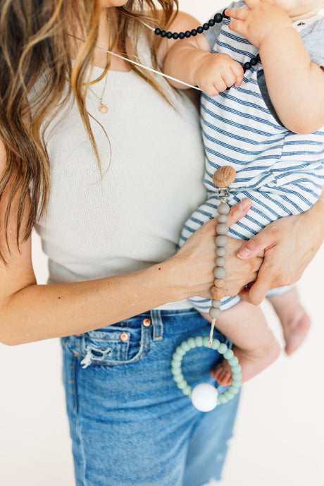 Teether Toy Rattle- Succulent by Chewable Charm