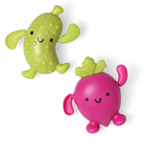 Silly Swimmers™ Bath Set- Parker the Pickle & Blake the Beet by Itzy Ritzy