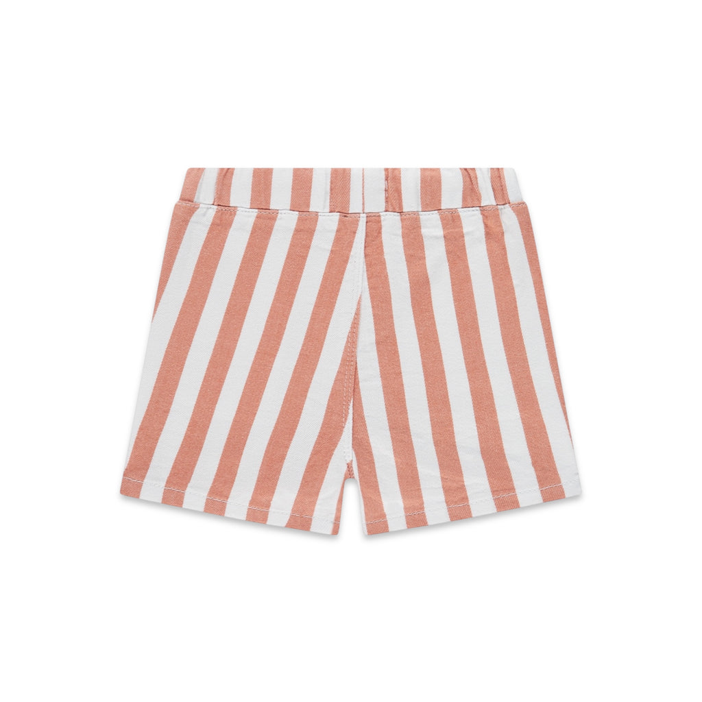 Baby Boy's Shorts- Orange Stripe by Babyface