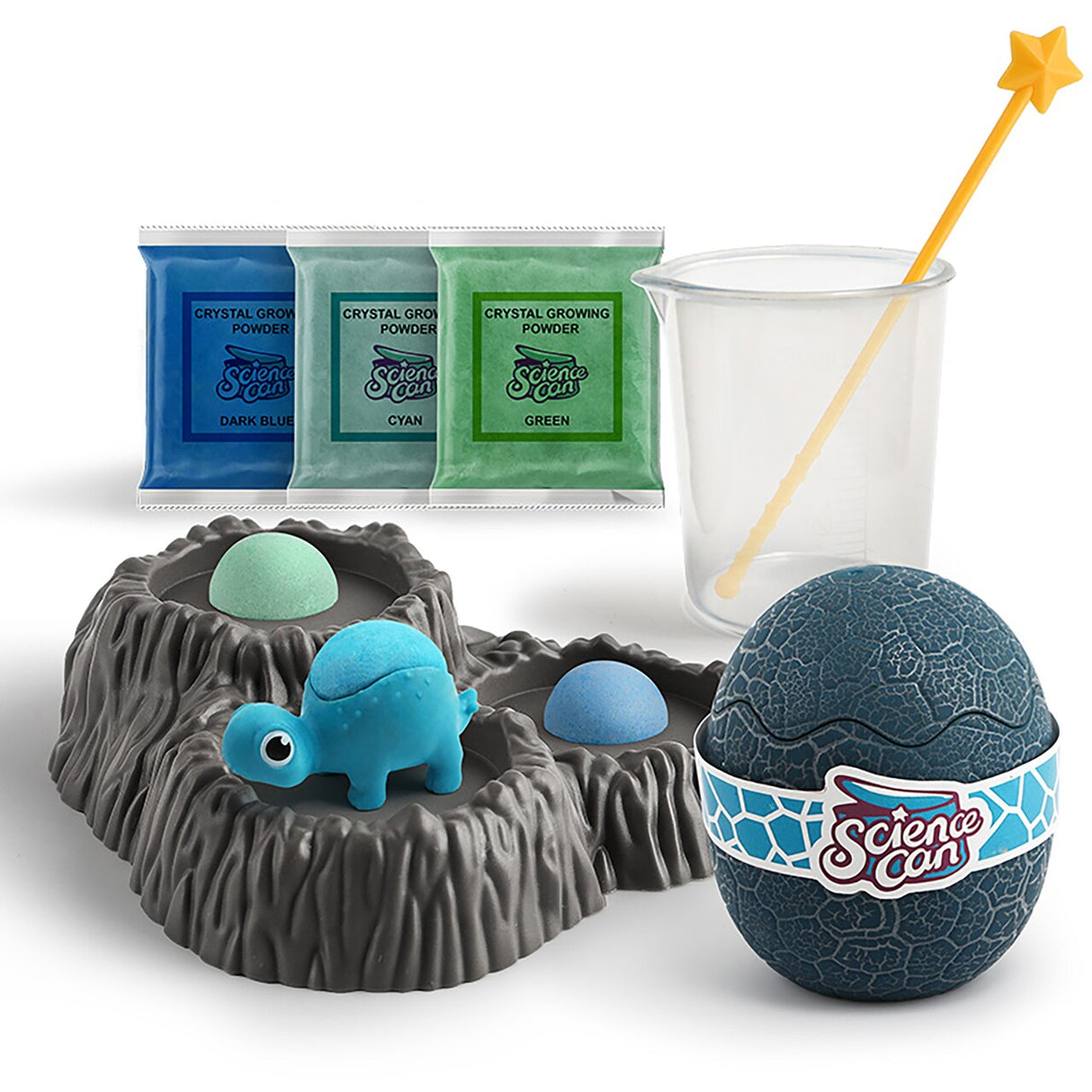 Science Can Crystal Dinosaur Growing Kit Stegosaur by Hape