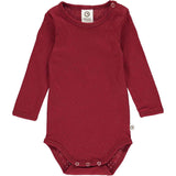Pointelle Body in Berry Red by Müsli