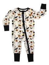 Spooky Cute Beige Halloween Bamboo Pajamas by Emerson and Friends