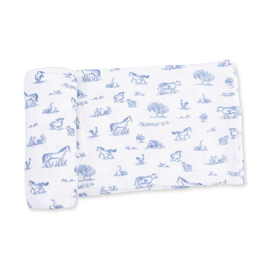 Swaddle Blanket- Farm Friends by Angel Dear