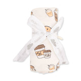 Swaddle Blanket- Love You A Latte by Angel Dear