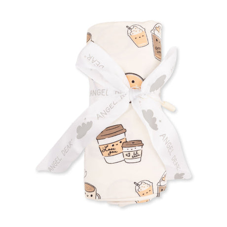 Swaddle Blanket- Love You A Latte by Angel Dear