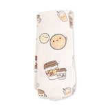 Swaddle Blanket- Love You A Latte by Angel Dear