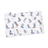 Swaddle Blanket- Buckaroo Boots by Angel Dear